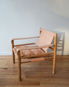 Arne Norell Sirocco Safari Chairs, Pair