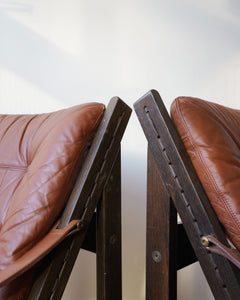 1960s Torbjørn Afdal Hunter Easy Chairs